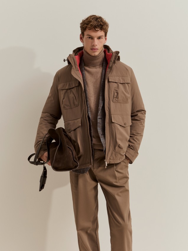 Quilted Hooded Jacket - Image product