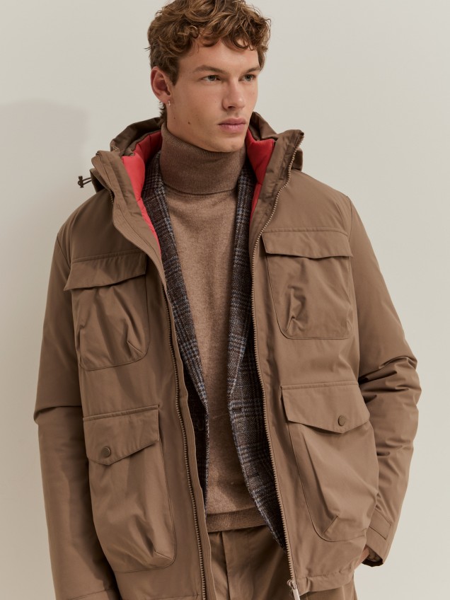 Quilted Hooded Jacket - Image product