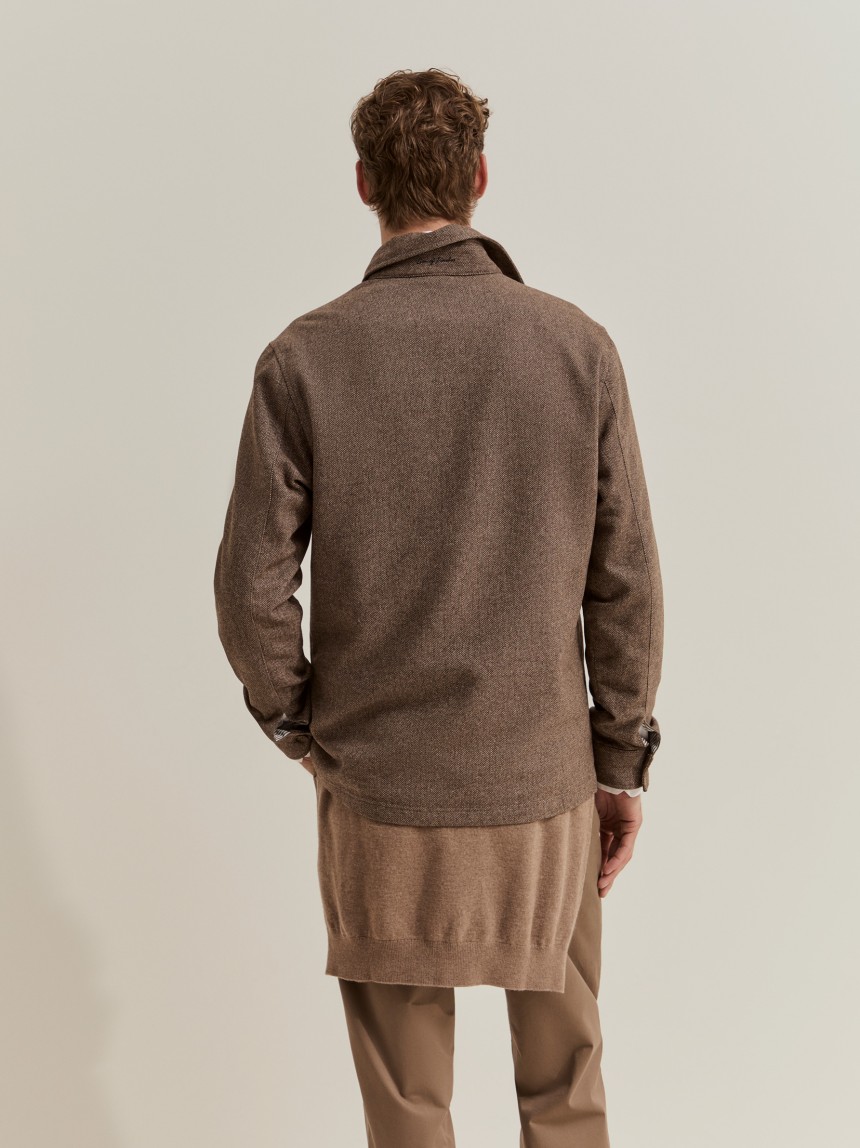 Sobrecamisa con bolsillos