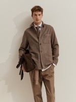 Sobrecamisa con bolsillos