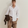 Camisa slim fit de algod�o