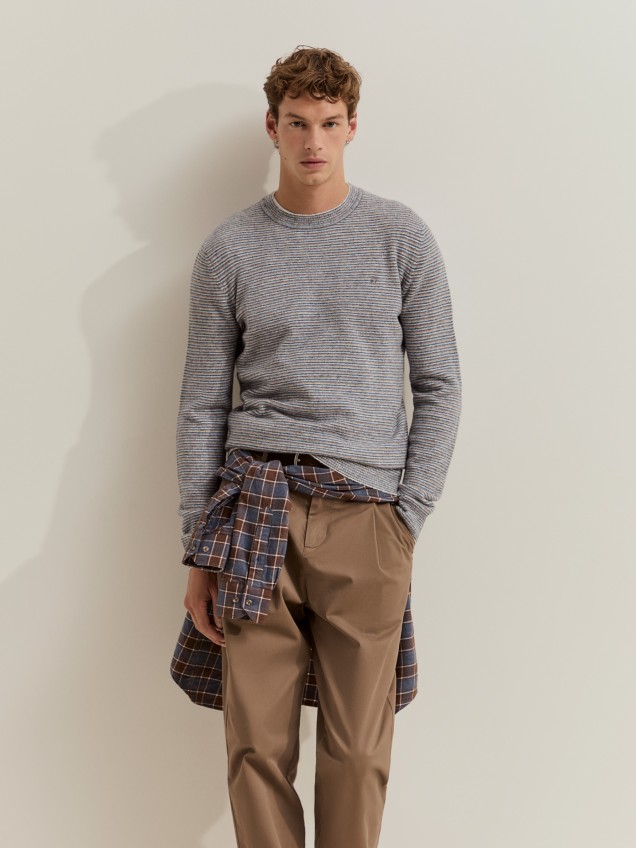 Camisola de malha �s riscas - Image product
