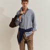 Camisa de algod�o slim fit