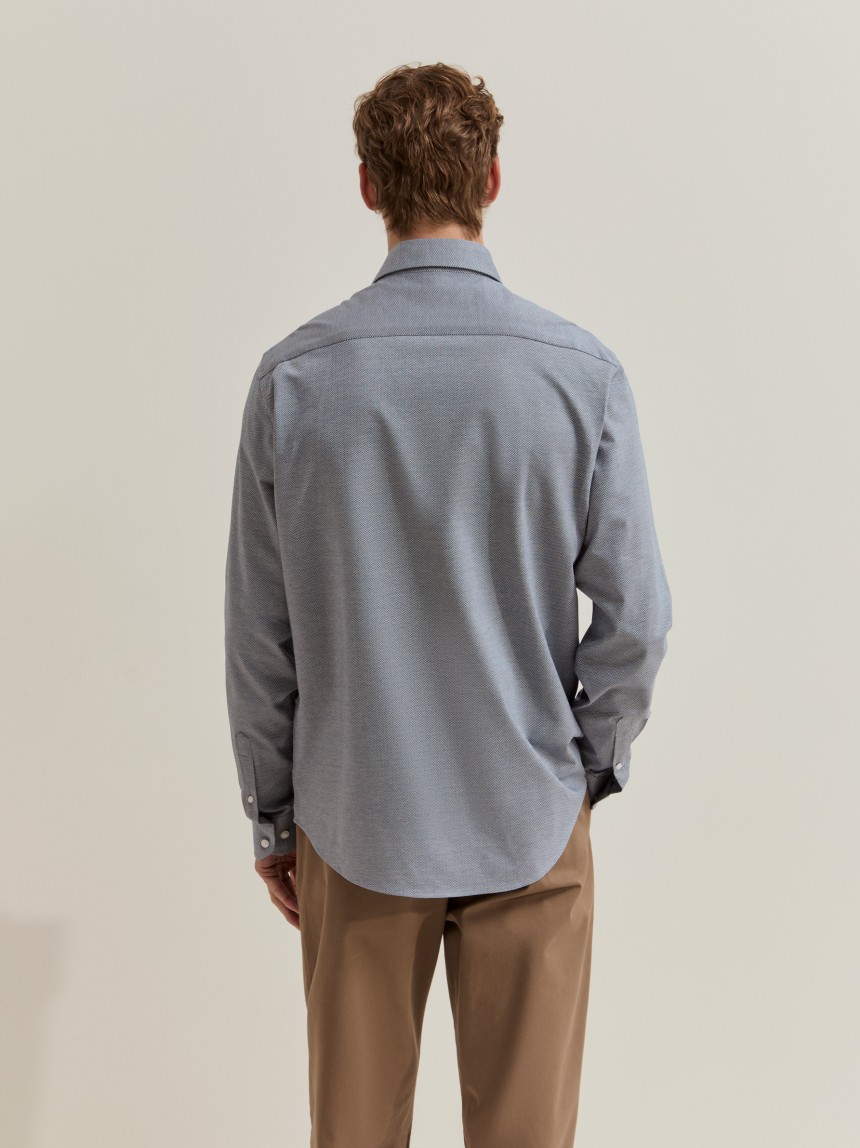 Camisa de algod�o slim fit