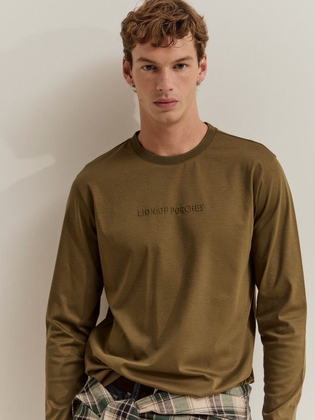 Camiseta de algod�n con logo - Image product