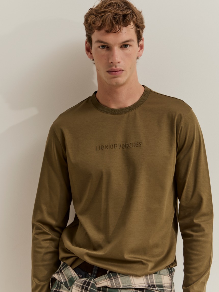 Camiseta de algod�n con logo