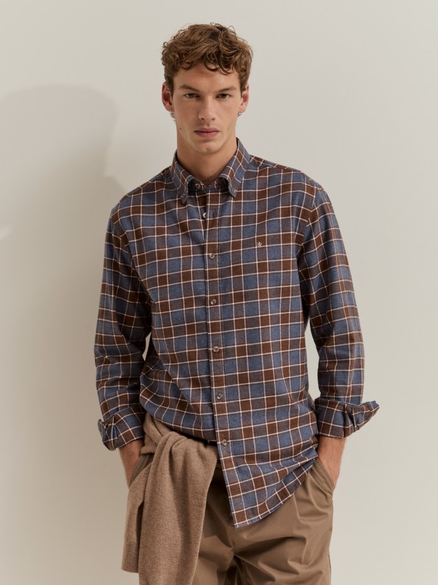 Camisa xadrez slim fit - Image product