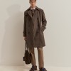 Overcoat with belt