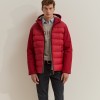 Blus�o acolchoado com capuz