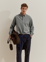 Camisa oxford regular fit