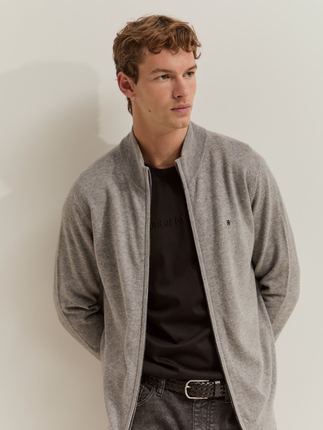 Casaco de malha 100% l� merino - Image product