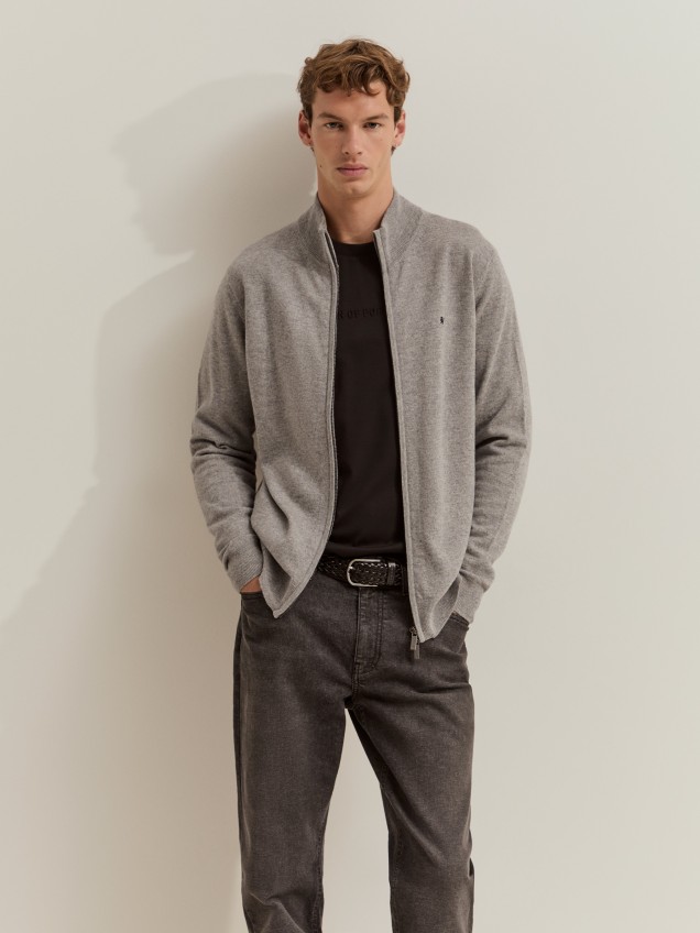 Casaco de malha 100% l� merino - Image product
