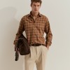Camisa xadrez slim fit