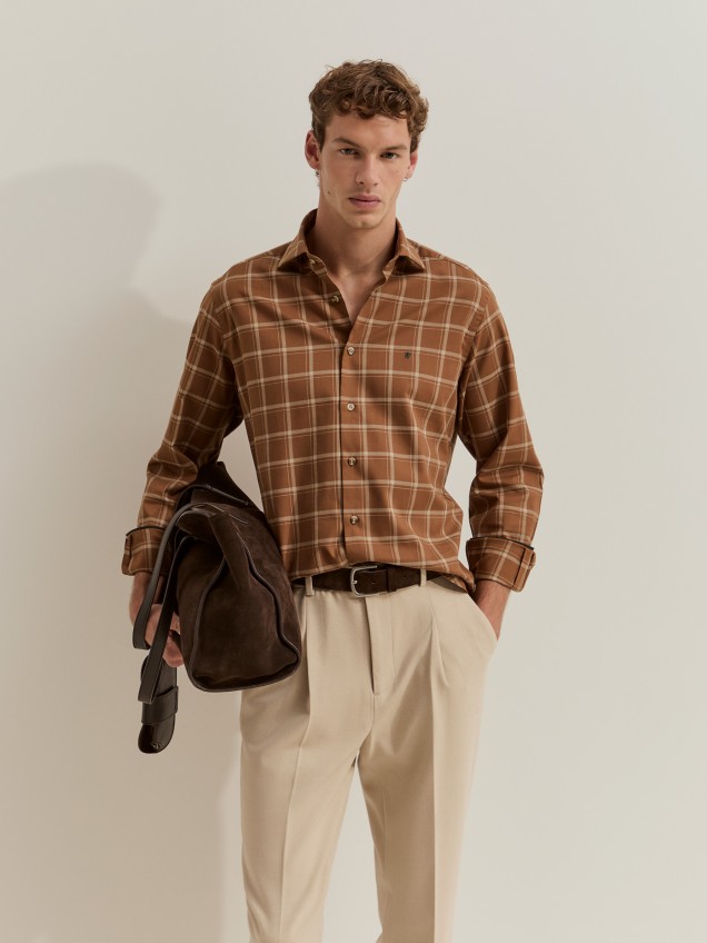 Camisa xadrez slim fit - Image product