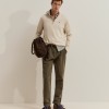 Corduroy chino pants