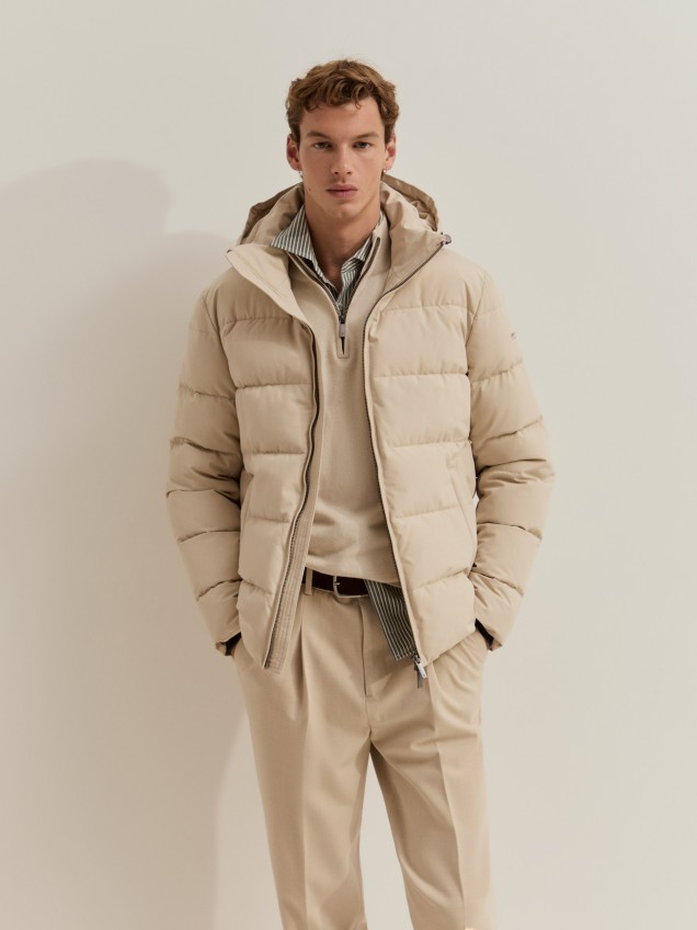 Water-repellent quilted jacket - Image product