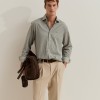 Camisa regular fit �s riscas