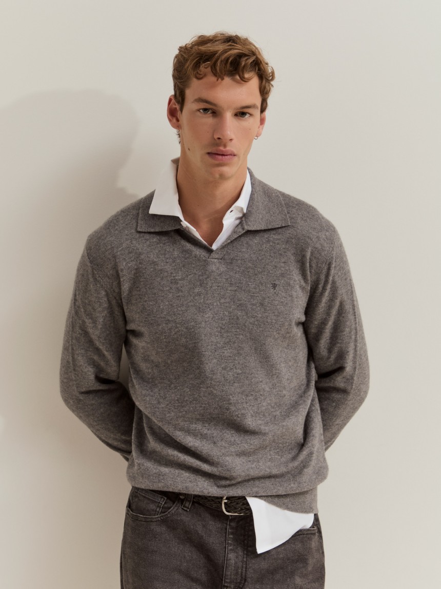 Polo de lana y cachemir