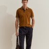 Polo piqu� com riscas