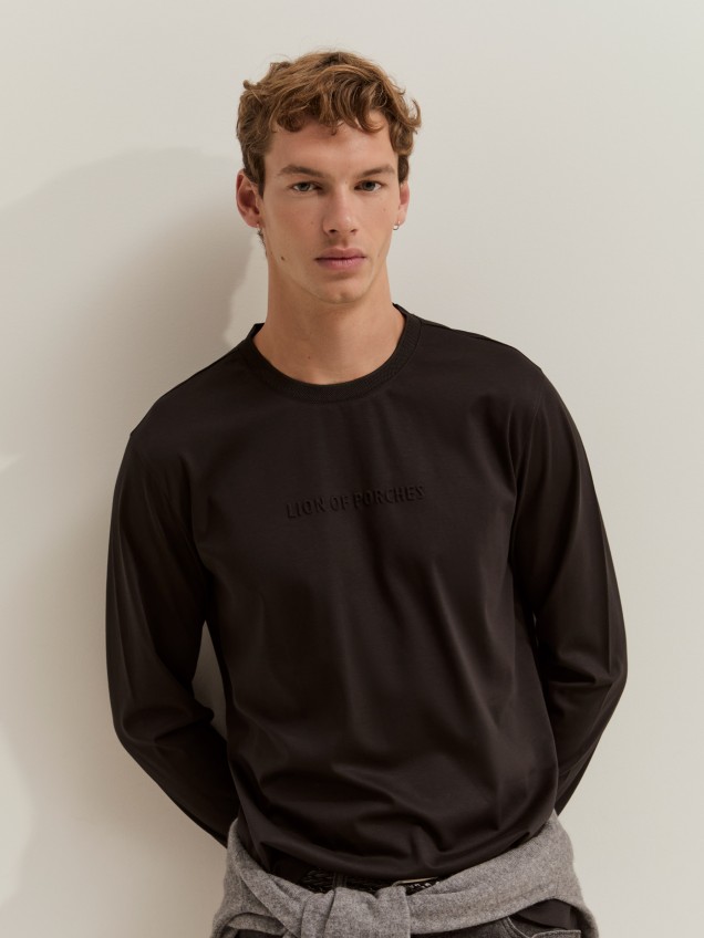 Cotton t-shirt with logo - Image product