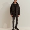 Padded jacket with hood