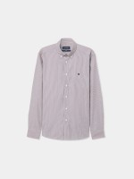 Camisa de corte ajustado en popel�n