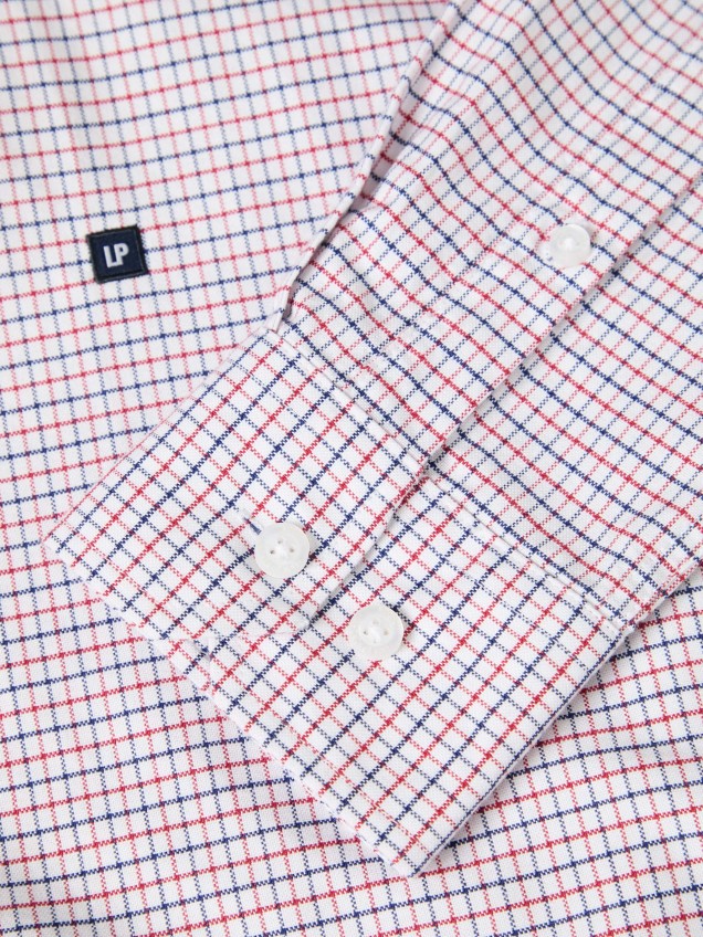 Regular fit checkered shirt - Image product