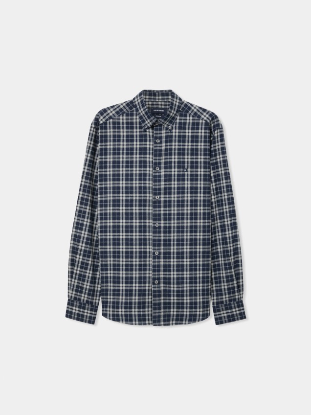 Camisa a cuadros de corte regular - Image product