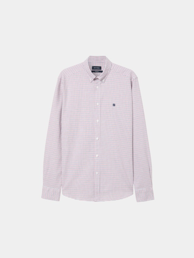 Regular fit checkered shirt - Image product
