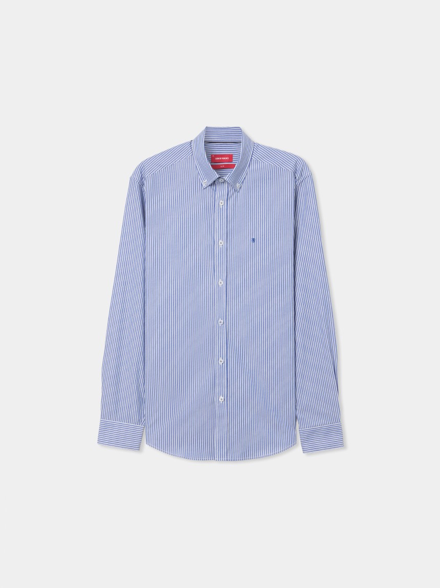 Camisa de rayas ajustada