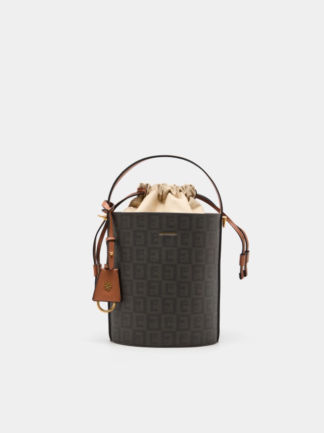 Bolso tipo cubo con monograma - Image product