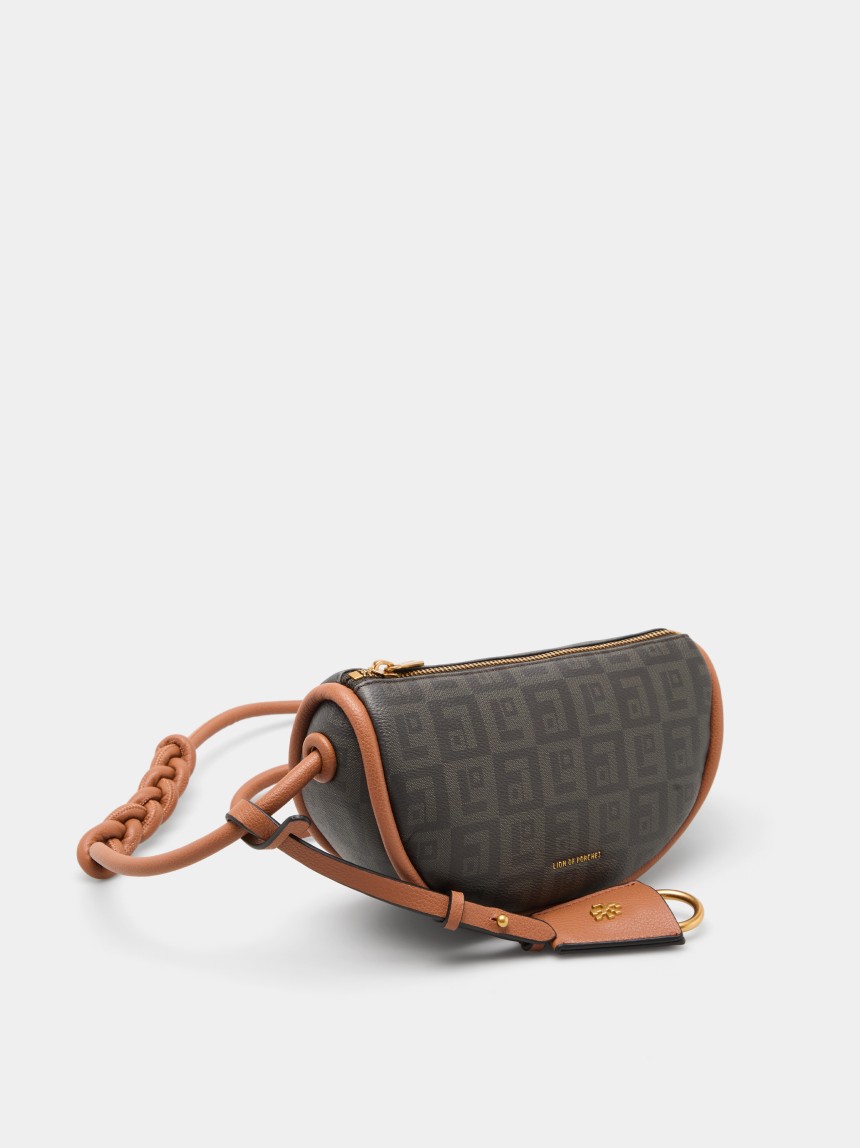 Bolso bandolera con monograma