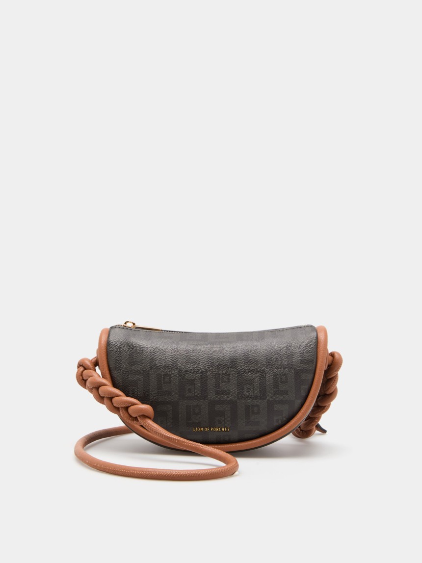 Bolso bandolera con monograma