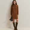 Short pleated dress