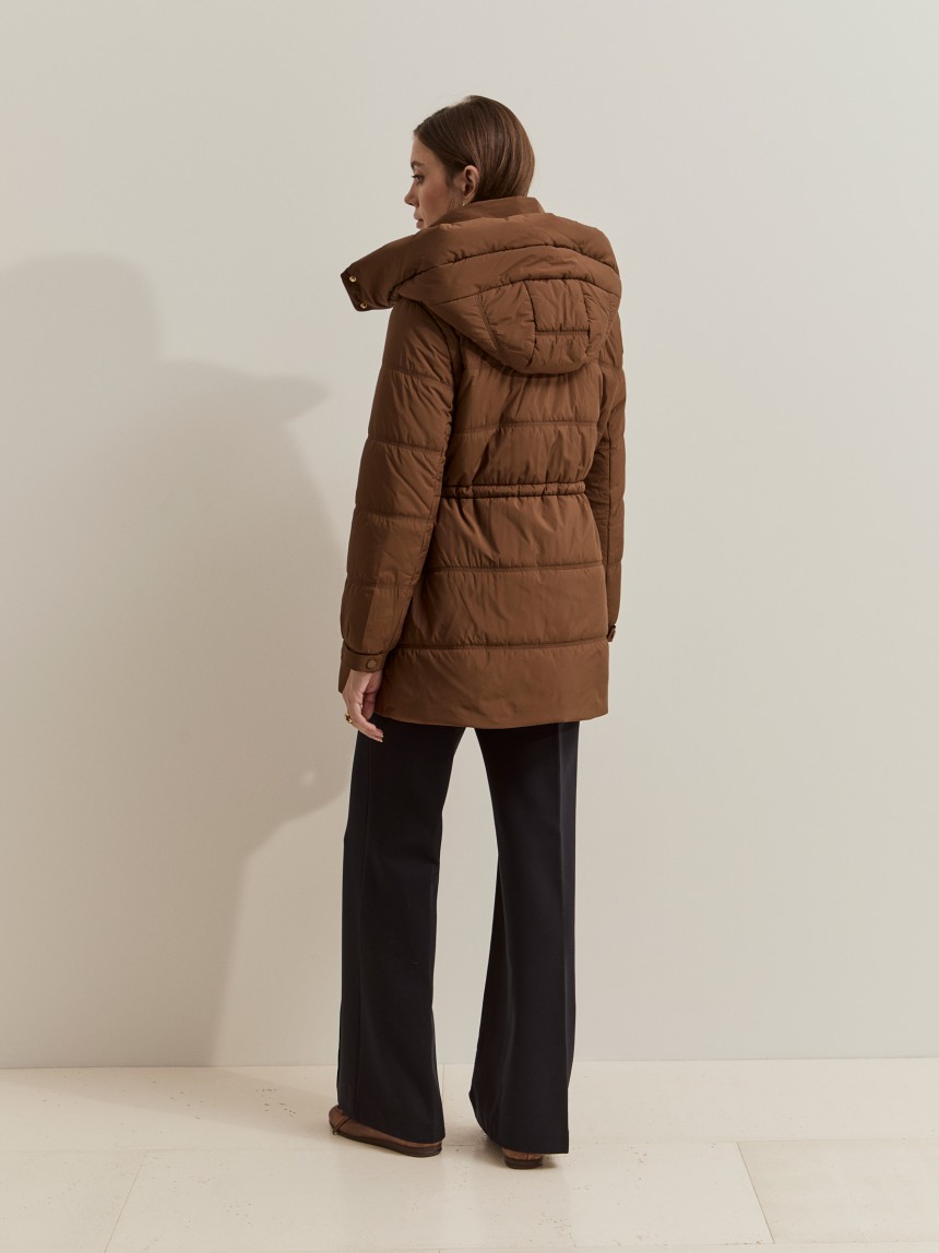 Sudadera acolchada con capucha