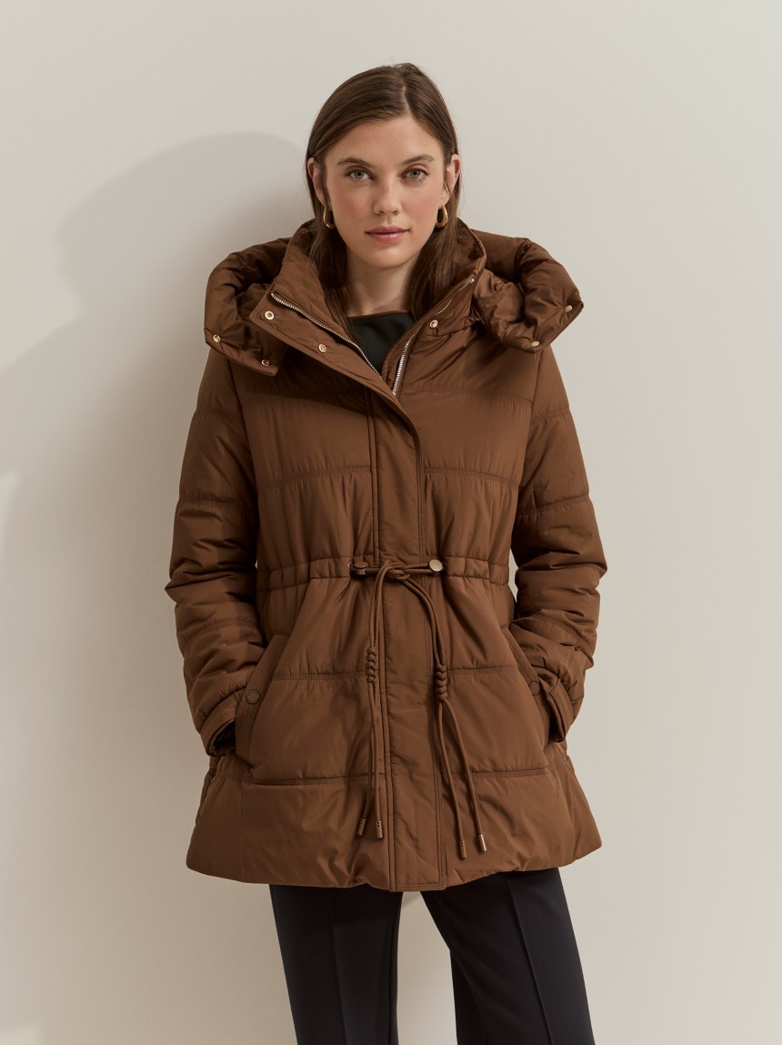 Sudadera acolchada con capucha