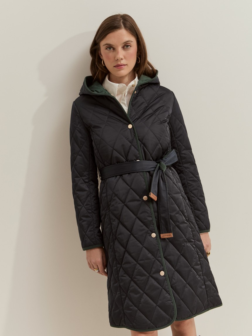 Chaqueta acolchada con capucha