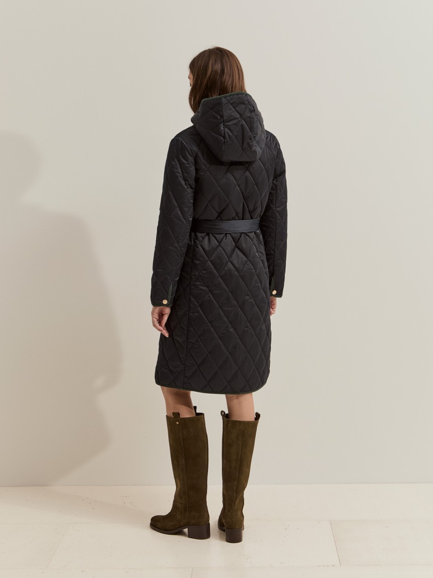 Chaqueta acolchada con capucha