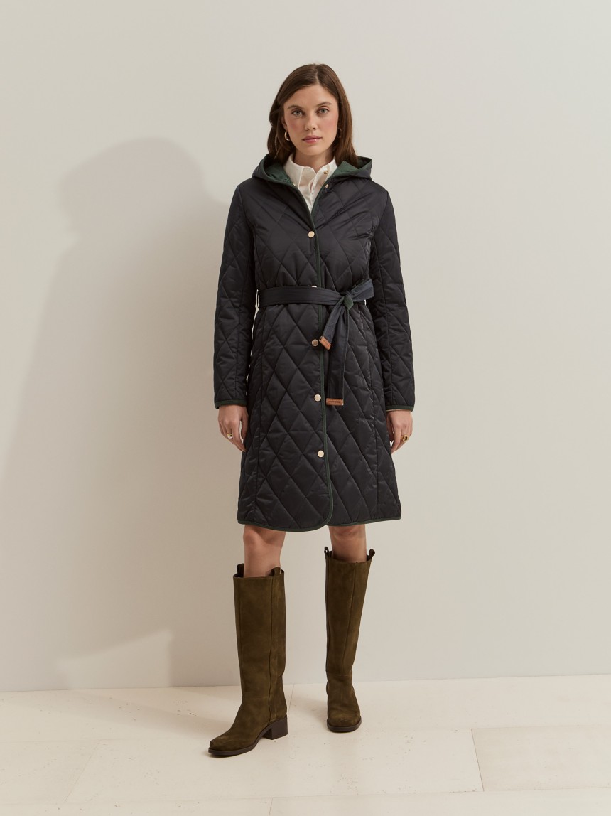 Chaqueta acolchada con capucha