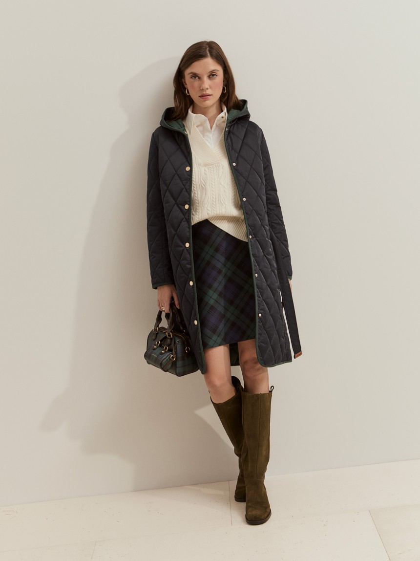 Chaqueta acolchada con capucha