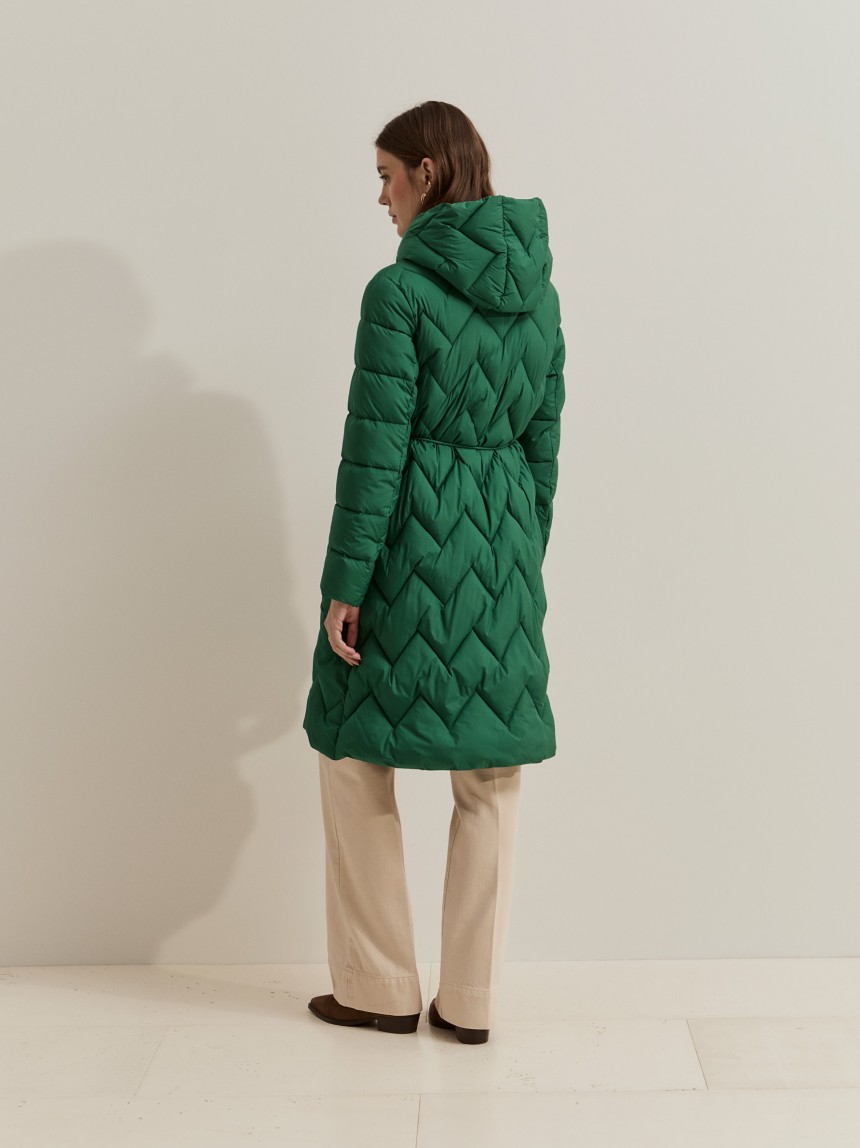Chaqueta acolchada con capucha