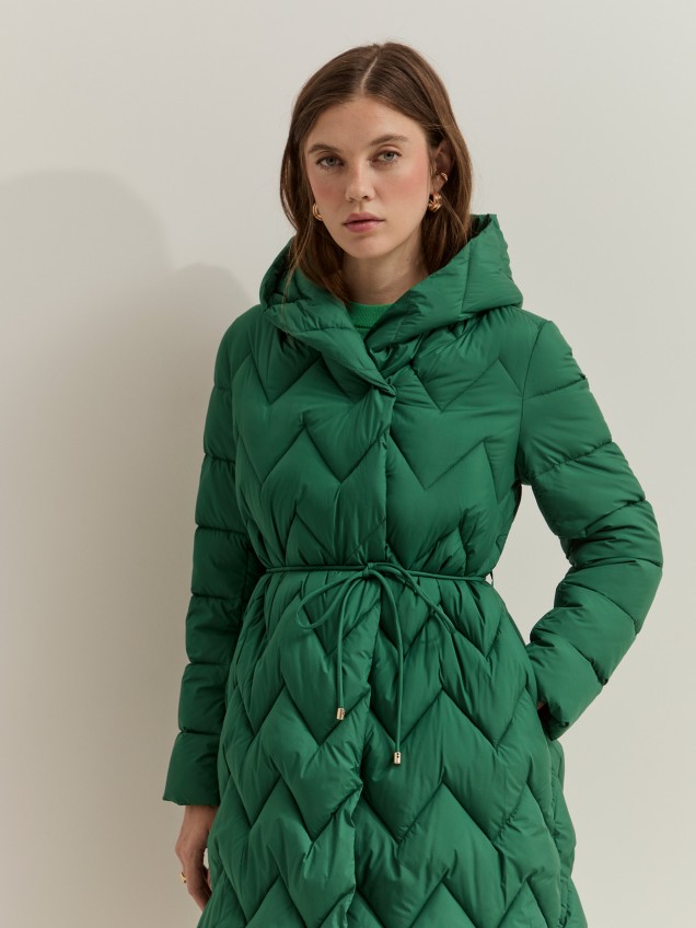 Chaqueta acolchada con capucha - Image product