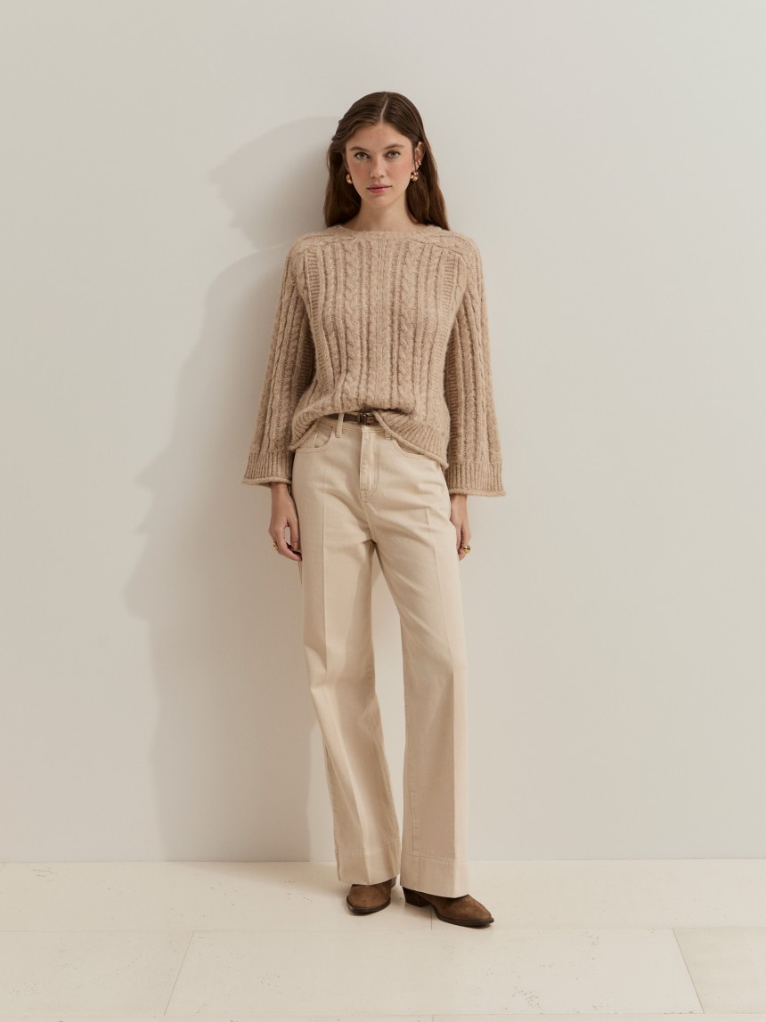 Cal�as de ganga wide leg