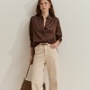 Camisa de sat�n