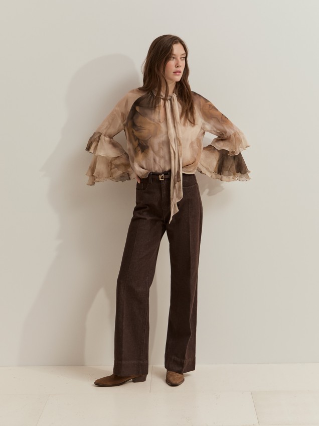 Pantalones vaqueros de pierna ancha - Image product