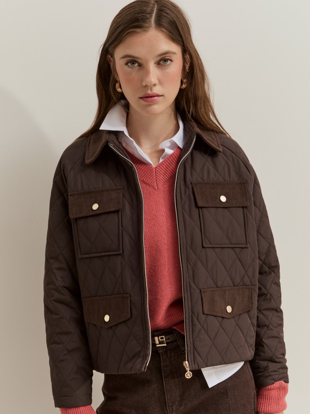 Chaqueta acolchada con bolsillos - Image product
