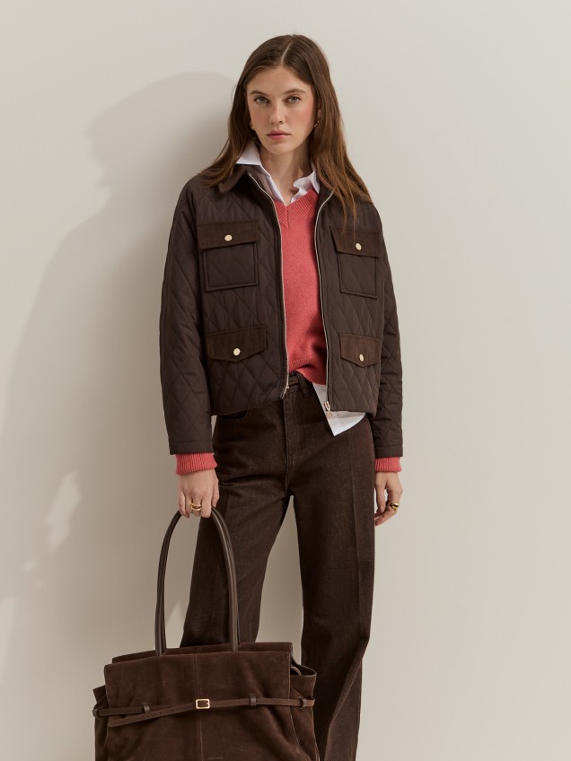 Chaqueta acolchada con bolsillos - Image product