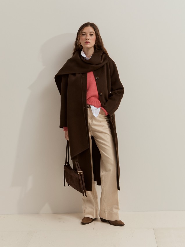 Abrigo largo de lana - Image product