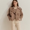 Chaqueta corta de lana
