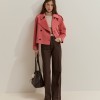 Chaqueta corta de lana